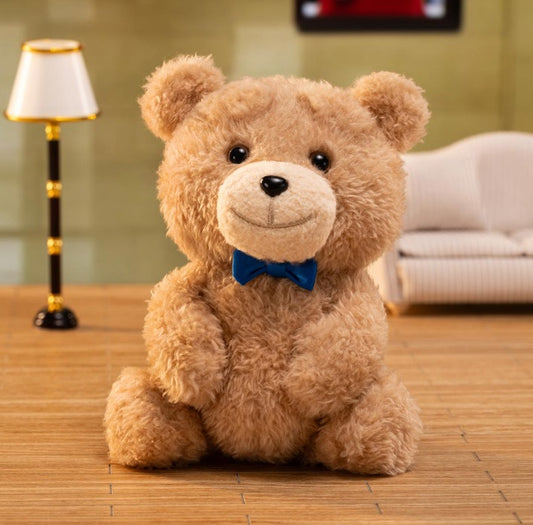 Ted2泰迪熊可動毛絨掛件 領結/領帶款