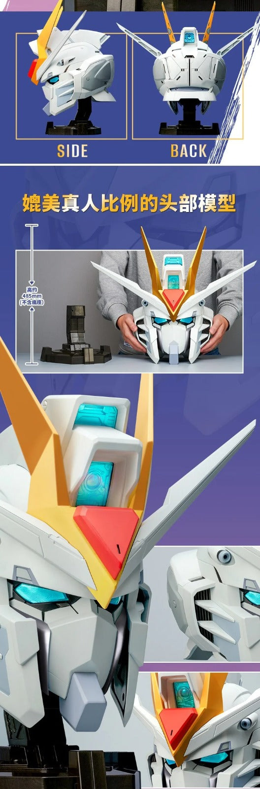 [預訂] BANDAI-[BN HEAD COLLECTION]  飛昇自由高達   截單日期: 20-07-2025