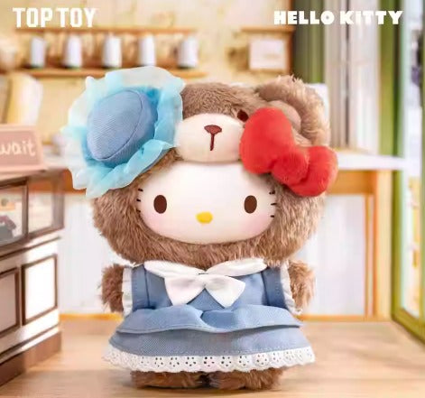 [預訂] TOP TOY - Sanrio characters 英倫下午茶搪膠毛絨系列盲盒 (原盒6件)  截單日期: 2-OCT-2025