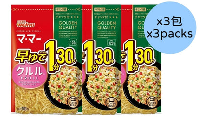 日清 - Nissin MAMA 快熟扭扭粉(1分半鐘)120gx3包【平行進口】