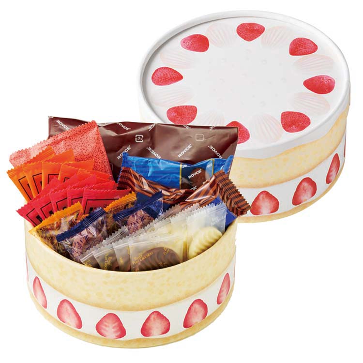 預訂 日本直送 ROYCE' 裝飾蛋糕盒 [27 件裝]（聖誕節套裝）[平行進口]