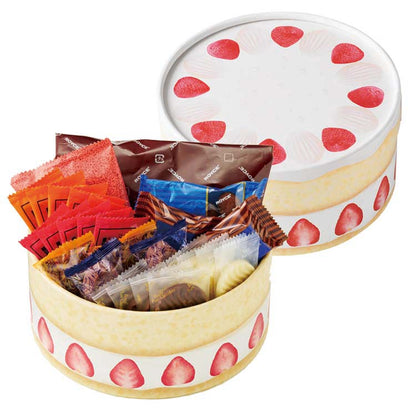 預訂 日本直送 ROYCE' 裝飾蛋糕盒 [27 件裝]（聖誕節套裝）[平行進口]