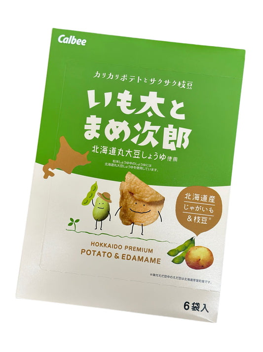 現貨 北海道限定 Calbee 卡樂B POTATO FARM 薯條三兄弟  薯片枝豆次郎 6袋入