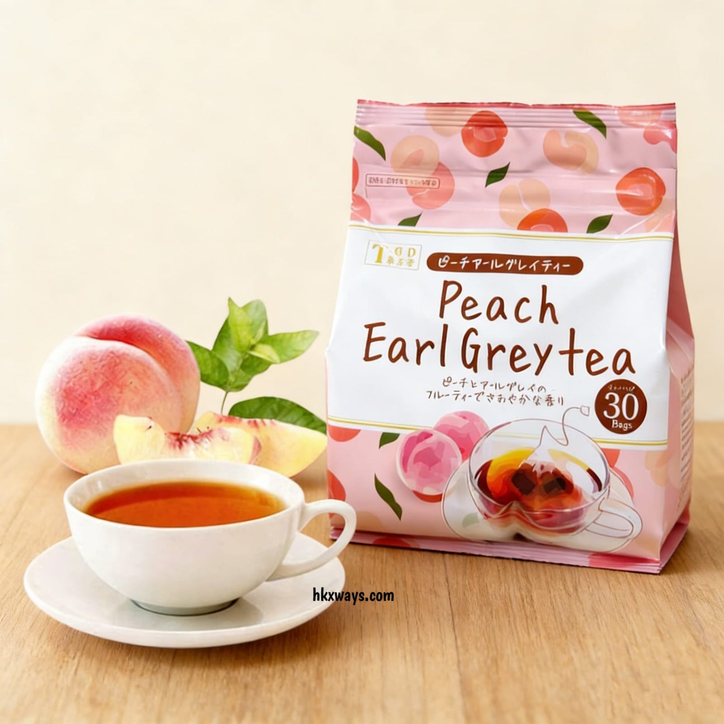 TBD 東美堂 蜜桃伯爵茶30袋入【平行進口】有效期：08-2026