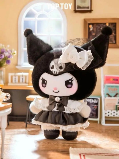 [預訂] TOP TOY - SANRIO Kuromi MELODY 三麗鷗家族姐妹穿搭系列毛絨掛飾盲盒 (原盒6件) - 截單日期: 2-OCT-2025
