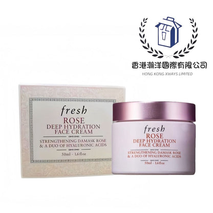 Fresh ROSE DEEP HYDRATION FACE CREAM 馥蕾詩 玫瑰深層保濕面霜 50ML (香港專櫃)