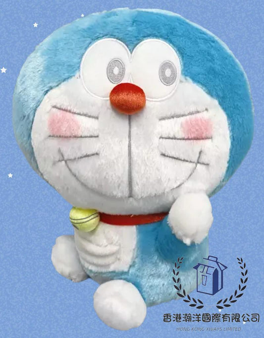 Doraemon 多啦A夢 叮噹 柔和色 30CM毛公仔 側身款