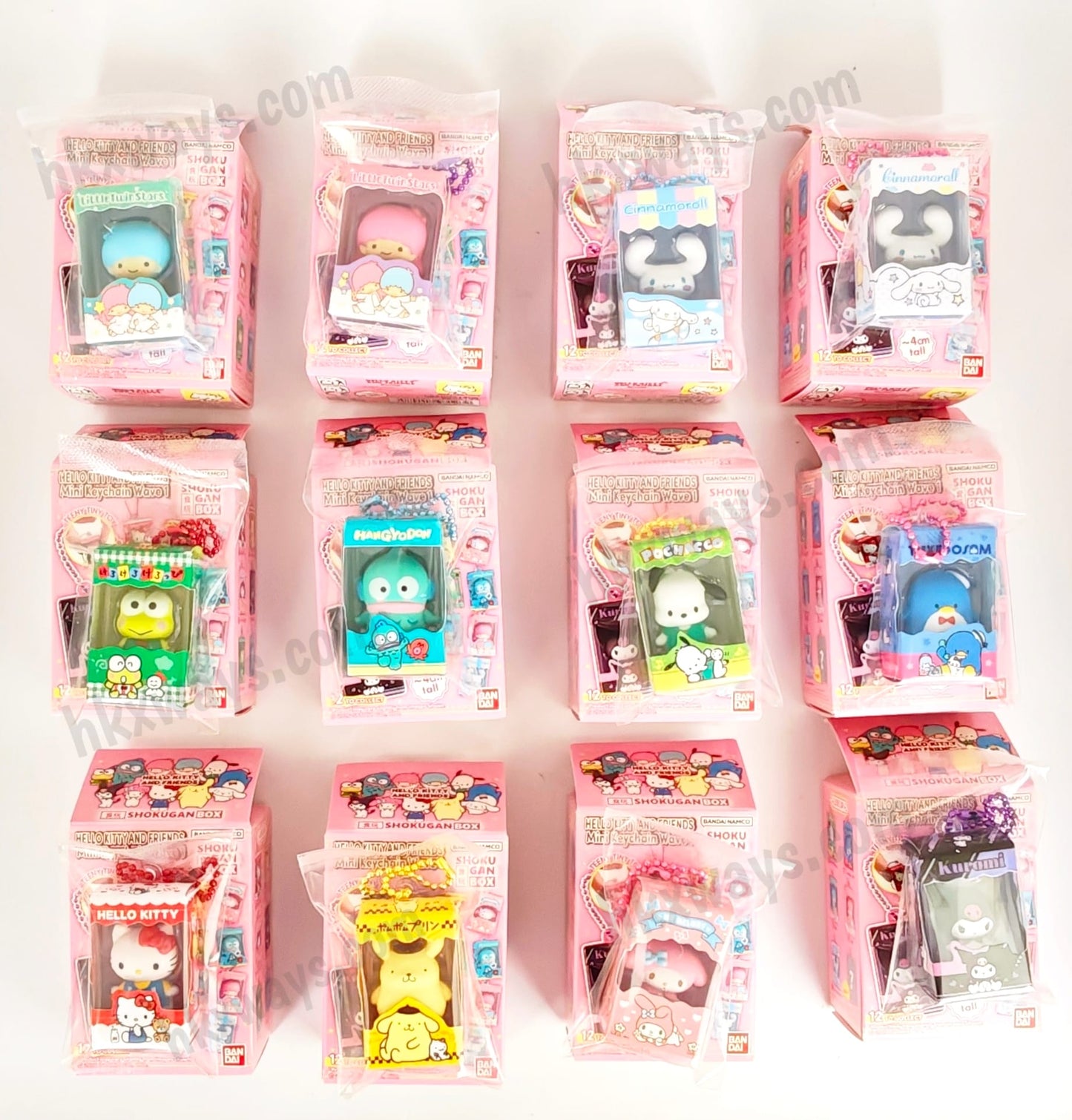 Bandai SANRIO 迷你吊飾 收藏 Mini Keychain Wave 1盲盒 指定款