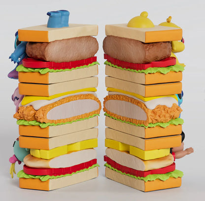 【預訂】迪士尼史迪仔款疊疊樂三明治盲盒 Disney Stitch Sandwich Stacker Blind box  (BOX OF 6) [行貨]