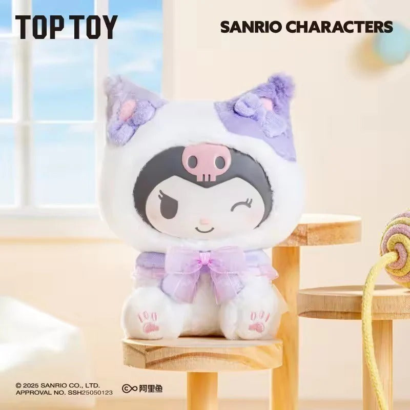 [預訂] TOP TOY - Sanrio characters 三麗𠥹家族 逗逗小貓 系列 毛絨掛飾 盲盒 (原盒6款) - 截單日期: 2-OCT-2025
