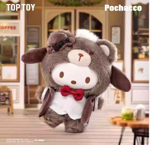 [預訂] TOP TOY - Sanrio characters 英倫下午茶搪膠毛絨系列盲盒 (原盒6件)  截單日期: 2-OCT-2025