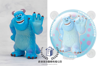 日本直送 絕版 DISNEY Monsters, Inc. Monsters University - Chibikko Collection w/ Blister Ball Vol. 1 怪獸公司- 毛毛/大眼仔/boo 模型