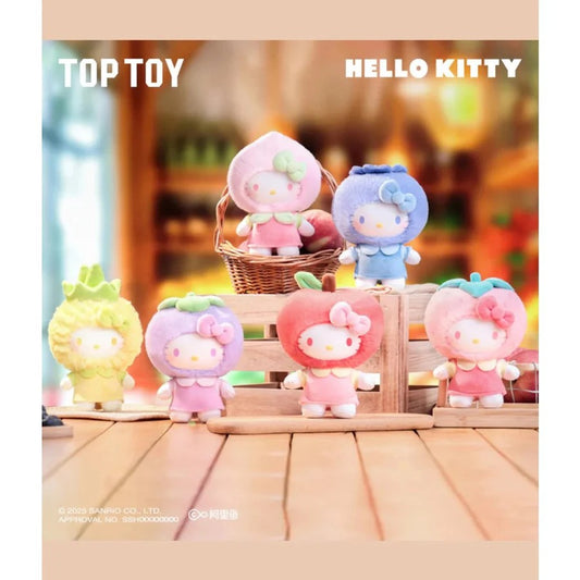 [預訂] TOP TOY - Hello Kitty 果香樂園系列毛絨掛飾盲盒 (原盒6款) 截單日期: 2-OCT-2025