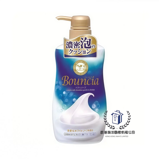牛乳石鹼 Bouncia 美肌滋潤沐浴乳（優雅花香型） 550ml【平行進口】