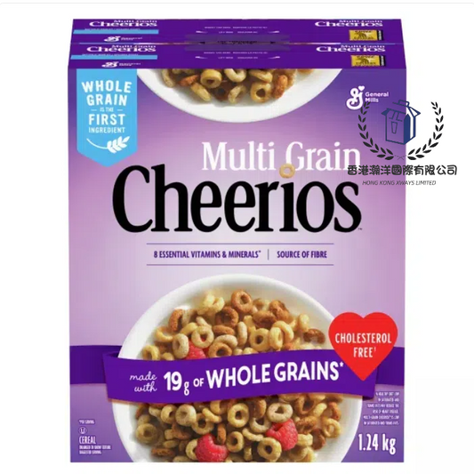 預購 加拿大Cheerios 穀物燕麥片勁量裝 1.24 kg[平行進口]