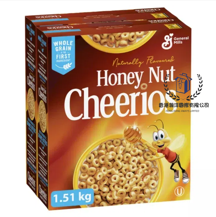 預購 加拿大Cheerios 天然風味蜂蜜堅果麥片1.51KG[平行進口]