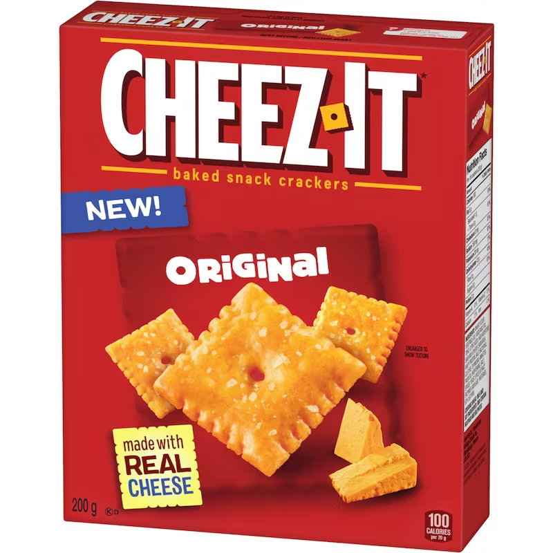 Cheez-It 經典原味芝士餅乾薄脆200G [平行進口] EXP 2027年2月26日