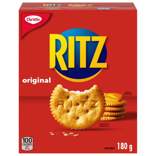 預購 加拿大直送 Christie Ritz 原味餅乾 180G[平行進口]