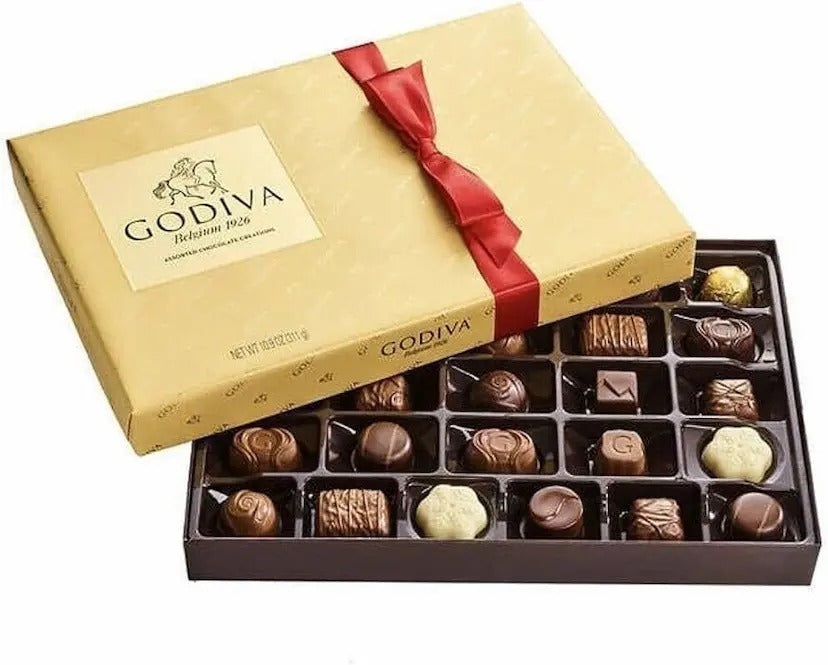 現貨 加拿大直送 Godiva Assorted Chocolate Creations 金裝什錦朱古力禮盒 320g (27粒)