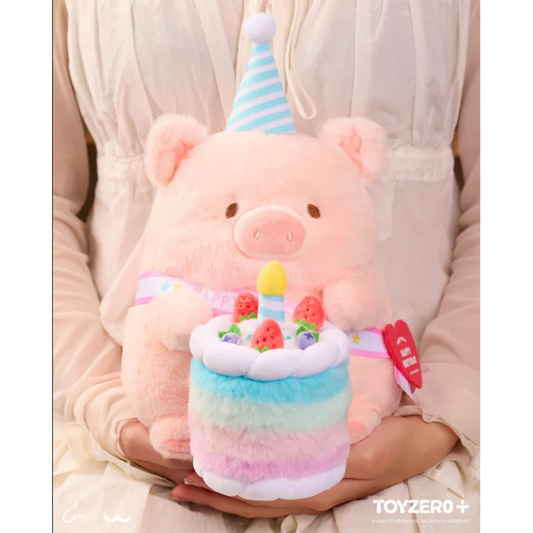 全新 正版  期間限定 會播音樂的 罐頭豬  生日lulu 豬 Birthday LuLu 生日禮物