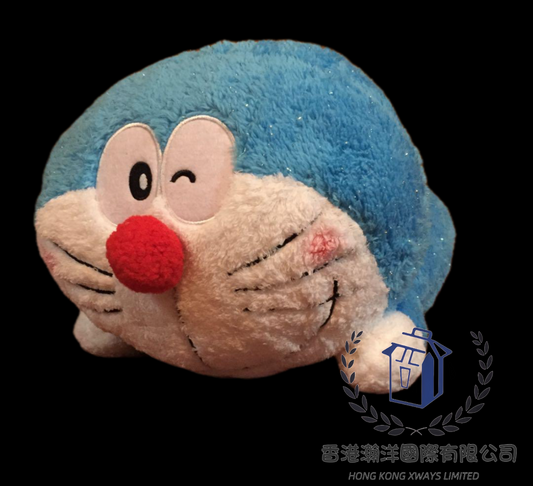 Doraemon 多啦A夢 叮噹 趴姿 公仔