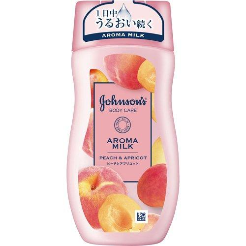 Johnson's Body Care - 日版水嫩蜜桃與杏桃香氛持久滋潤身體乳液200ML【平行進口】
