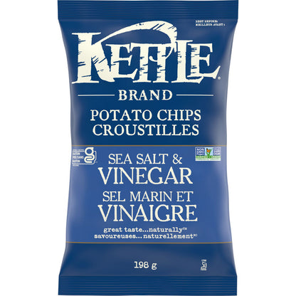 預售 加拿大直送 Kettle Chips 天然手製薯片 198G 多款 【平行進口】BEST BEFORE 10-11/2025