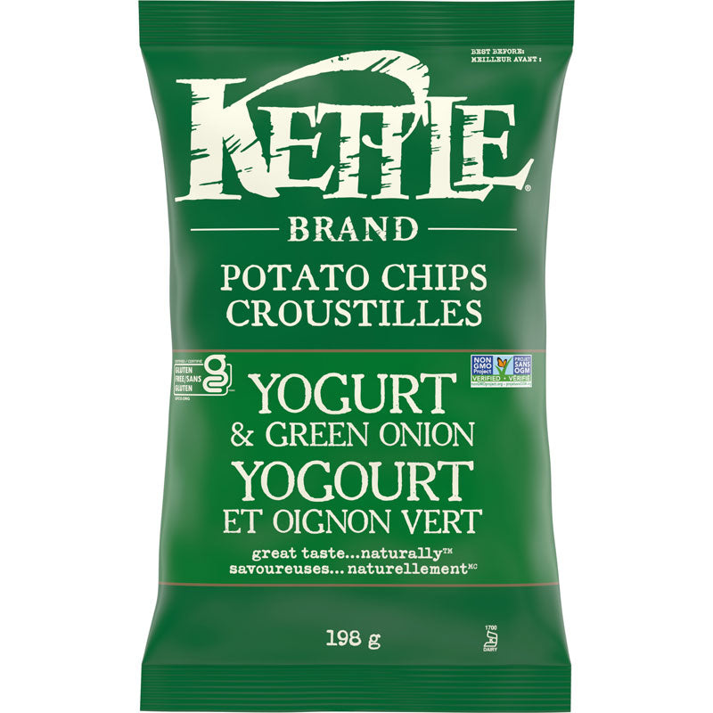 預售 加拿大直送 Kettle Chips 天然手製薯片 198G 多款 【平行進口】BEST BEFORE 10-11/2025