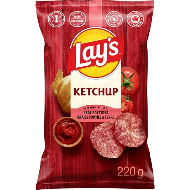 現貨 加拿大直送 LAYS 樂事番茄醬口味洋芋片 220G [平行進口]