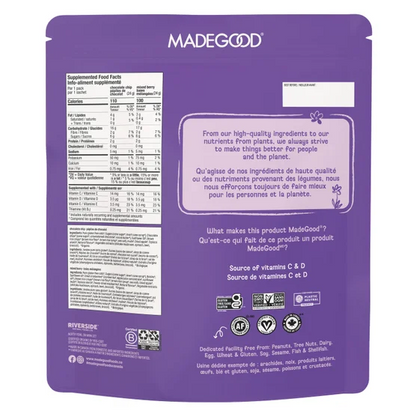 MadeGood 有機迷你燕麥脆脆 576克 24包裝【平行進口】有效期: 2027年4月13日