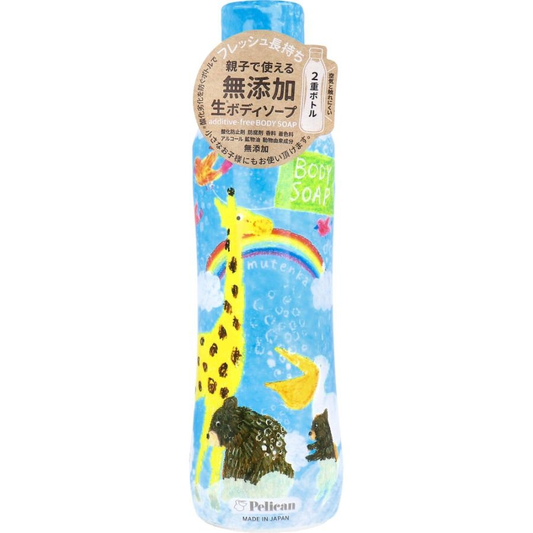 Pelican 長頸鹿 親子無添加沐浴乳 460ml【平行進口】