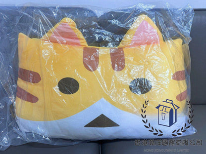 日本直送 Nyanboard Cat in Danboard big cushion 紙箱貓 大咕𠱸