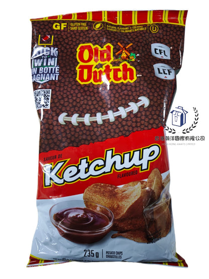現貨 加拿大直送 Old Dutch Ketchup Flavored Potato Chips 番茄味薯片 235g