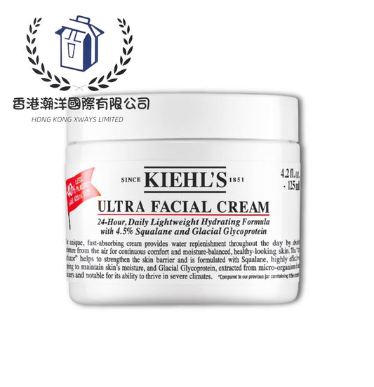 Kiehl’s ULTR FACIAL CREAM 特效保濕乳霜125ml  -環保減塑版 [香港專櫃]