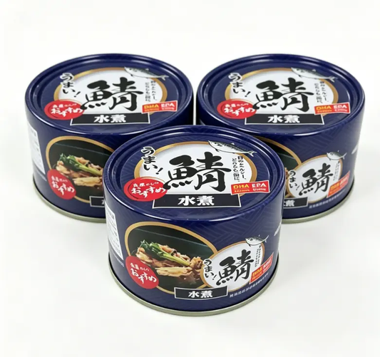東美堂 - 日新 水煮鯖魚罐頭3X120G【平行進口】最佳食用期限：2028年12月13日