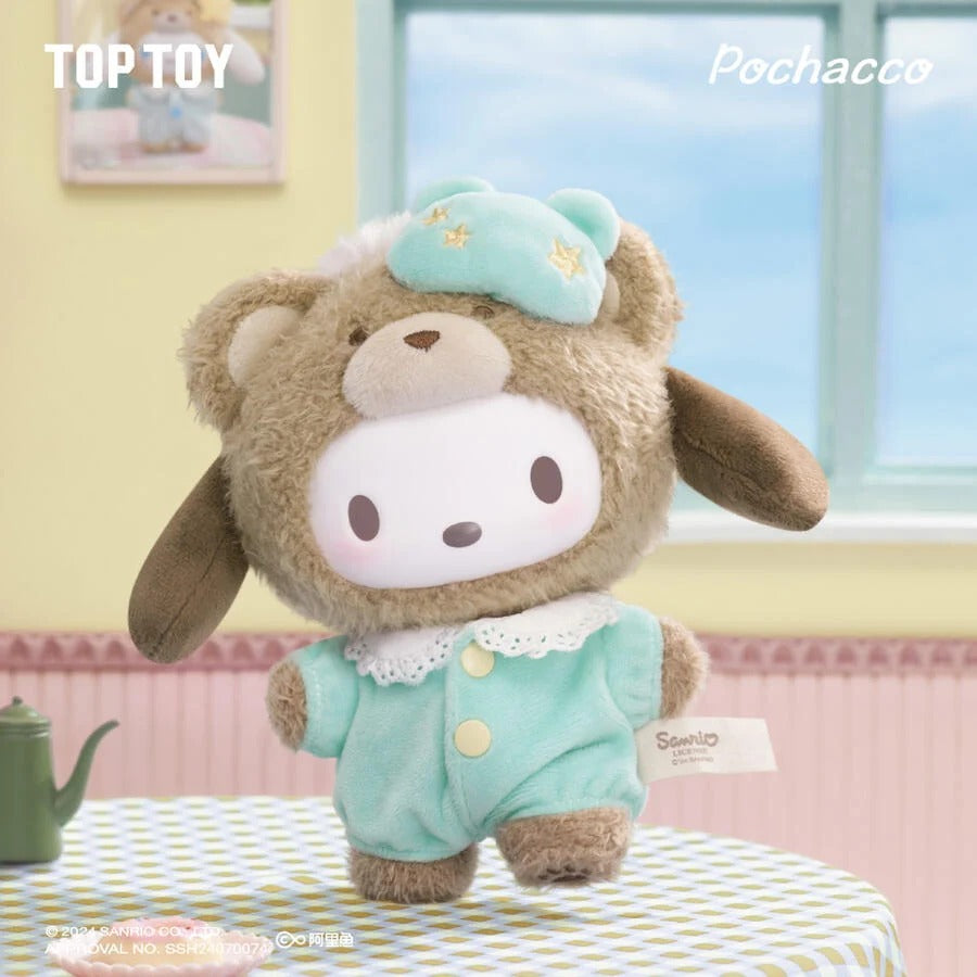 [預訂] TOP TOY Sanrio characters 拿鐵寶寶搪膠毛絨盲盒 (原盒6件)  截單日期: 2-OCT-2025
