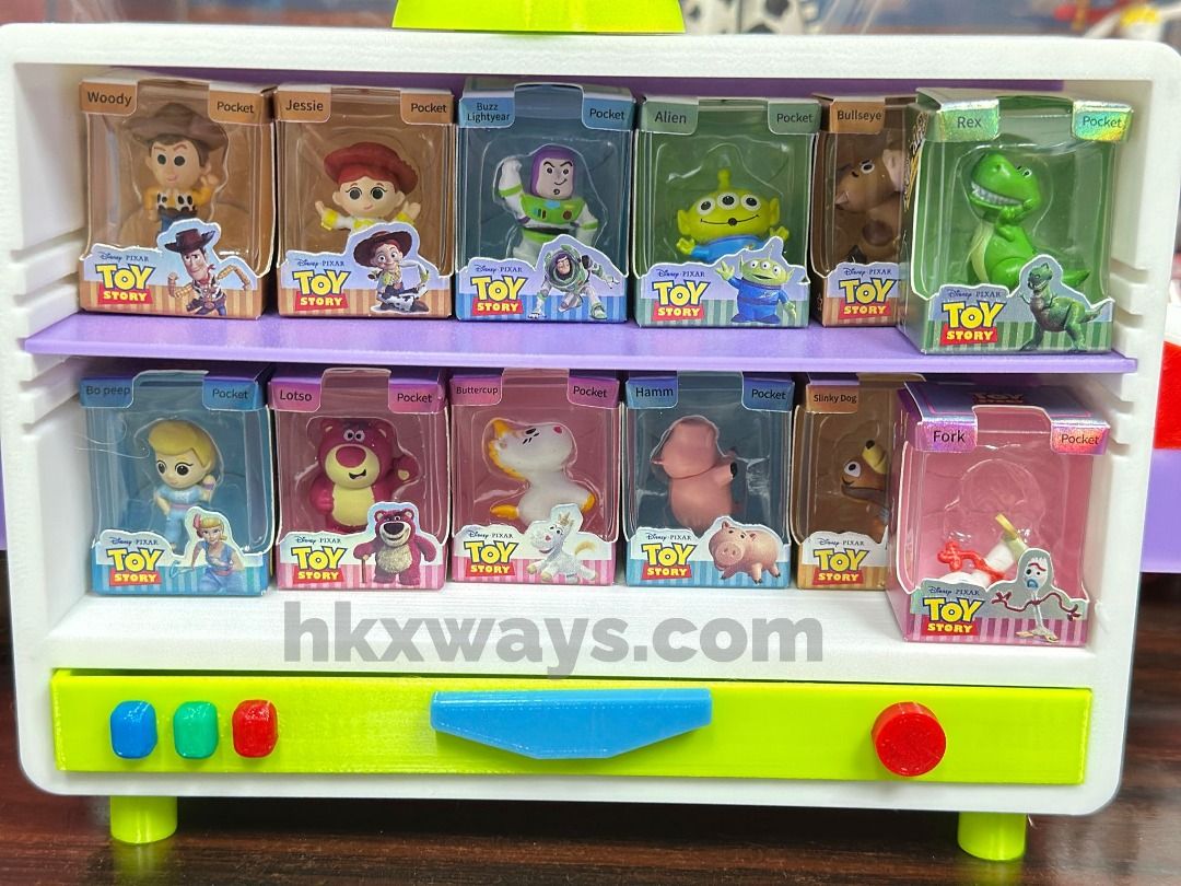 Disney Toy story 迪士尼 反斗奇兵 迷你米粒模型 微你模型 萌粒公仔 🔥全套12款🔥 (限時送收納盒)