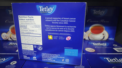 【加拿大直送】現貨 Tetley Orange Pekoe英式紅茶柑橘清香300包