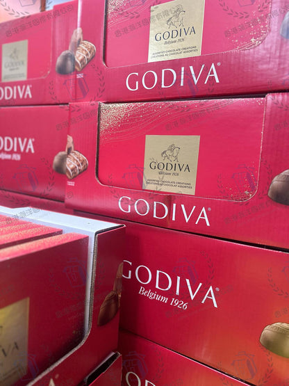 現貨 加拿大 GODIVA歌帝梵夾心牛奶黑巧克力禮盒裝272g [平行進口]