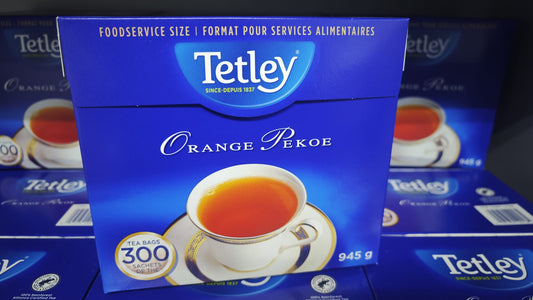 【加拿大直送】現貨 Tetley Orange Pekoe英式紅茶柑橘清香300包