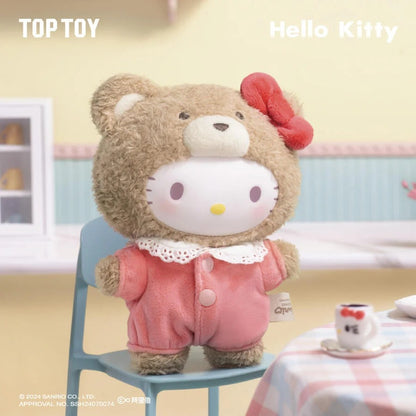 [預訂] TOP TOY Sanrio characters 拿鐵寶寶搪膠毛絨盲盒 (原盒6件)  截單日期: 2-OCT-2025