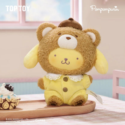 [預訂] TOP TOY Sanrio characters 拿鐵寶寶搪膠毛絨盲盒 (原盒6件)  截單日期: 2-OCT-2025