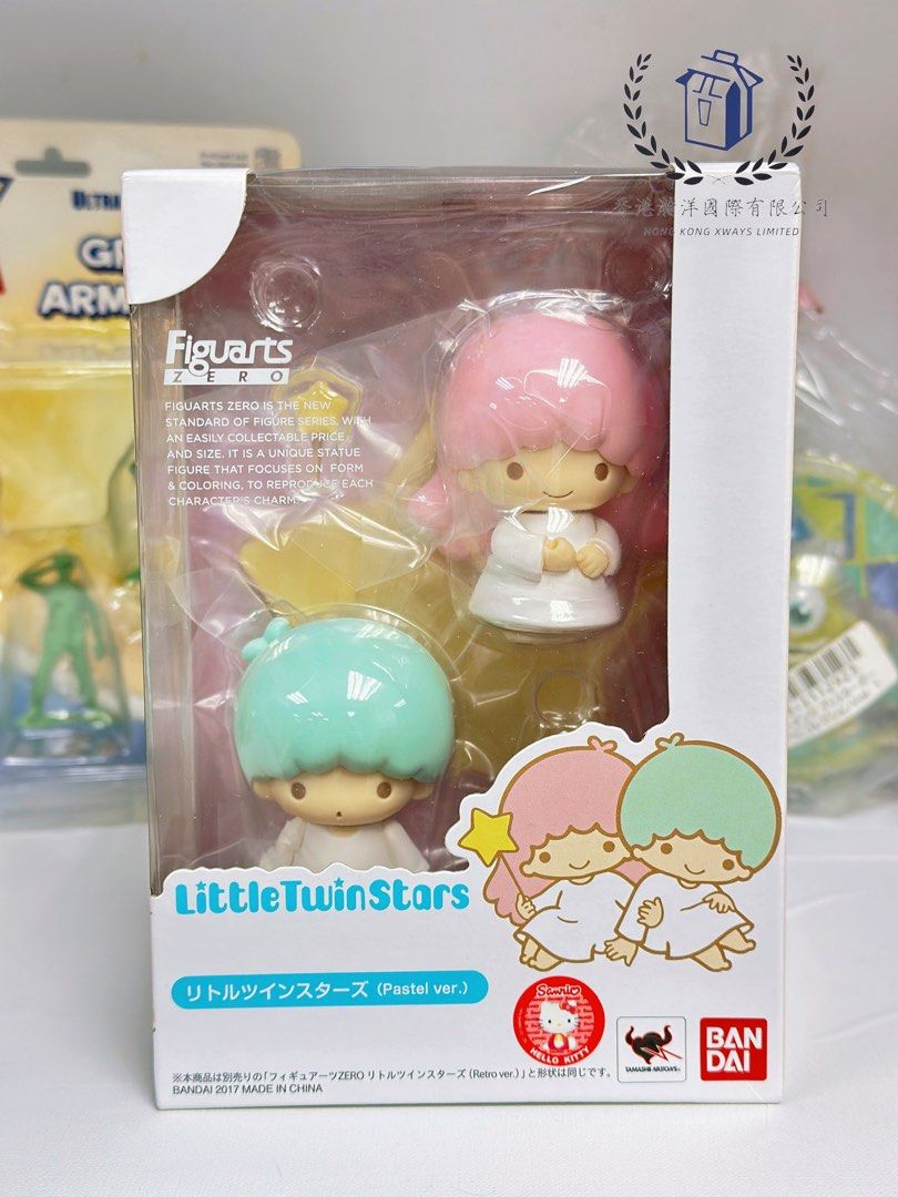 絕版 Sanrio Bandai figures zero Little Twin Stars 模型