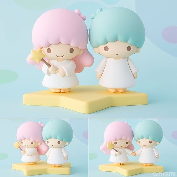 絕版 Sanrio Bandai figures zero Little Twin Stars 模型
