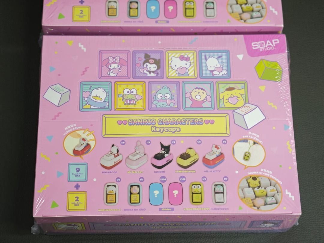 現貨 Soap Studio Sanrio keycap keyboard 鍵帽盲盒