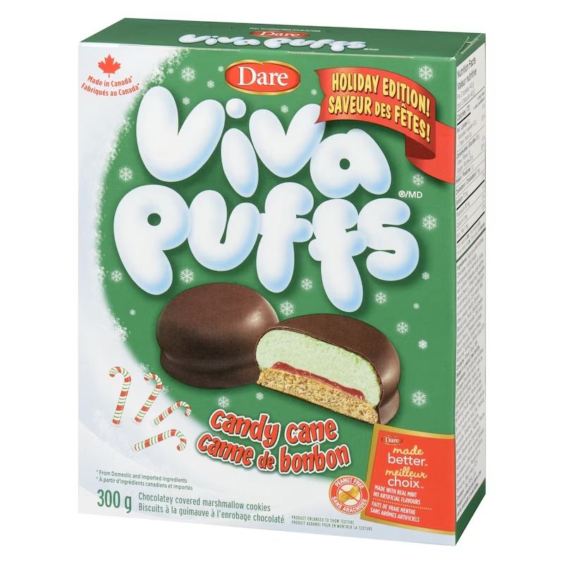 現貨 Dare 聖誕限量 Viva Puffs 巧克力棉花糖餅乾 300克[平行進口] EXP 05-2026