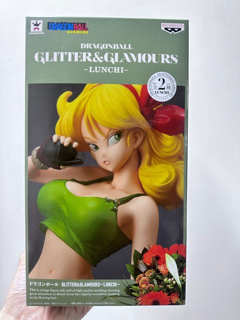 現貨 日版 全新靚盒 龍珠Z DRAGON BALL GLITTER & GLAMOURS 蘭芝 LUNCHI 模型 Figure
